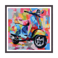 Arlecchino Motorizzato - Vespa in Patchwork