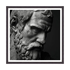 Volto del Pensiero: Ritratto di una Mente Antica