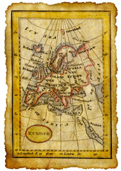 Antica Mappa Europa