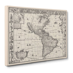 Antica Mappa America - Anno 1626 - USA