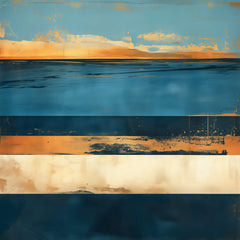 Astratto - Tramonto su Acque Tranquille