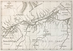 Antica Mappa Amazzonia - Anno 1867