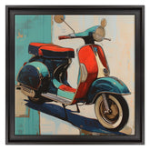 Ricordi in Blu e Rosso: Il Sogno della Vespa