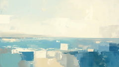Orizzonti Lontani in Blu Pastello