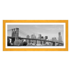 New York - Ponte di Brooklyn Bianco e Nero