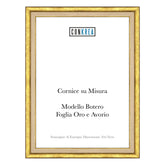 Cornice Classica su Misura - Modello Botero Foglia Oro