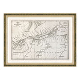 Antica Mappa Amazzonia - Anno 1867