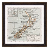 Antica Mappa Sud america - Rio de Janeiro - Anno 1894