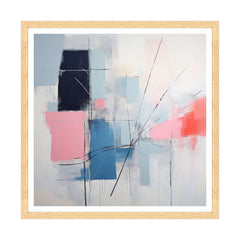 Astratto - Sinfonia in Blu e Rosa