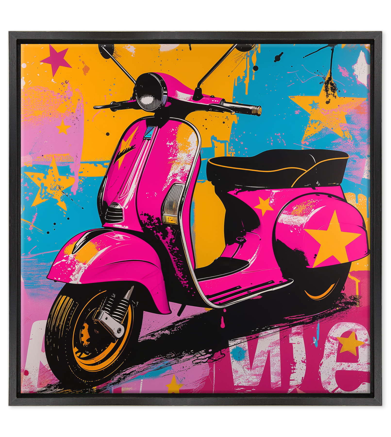La Vespa che Sfida i Colori