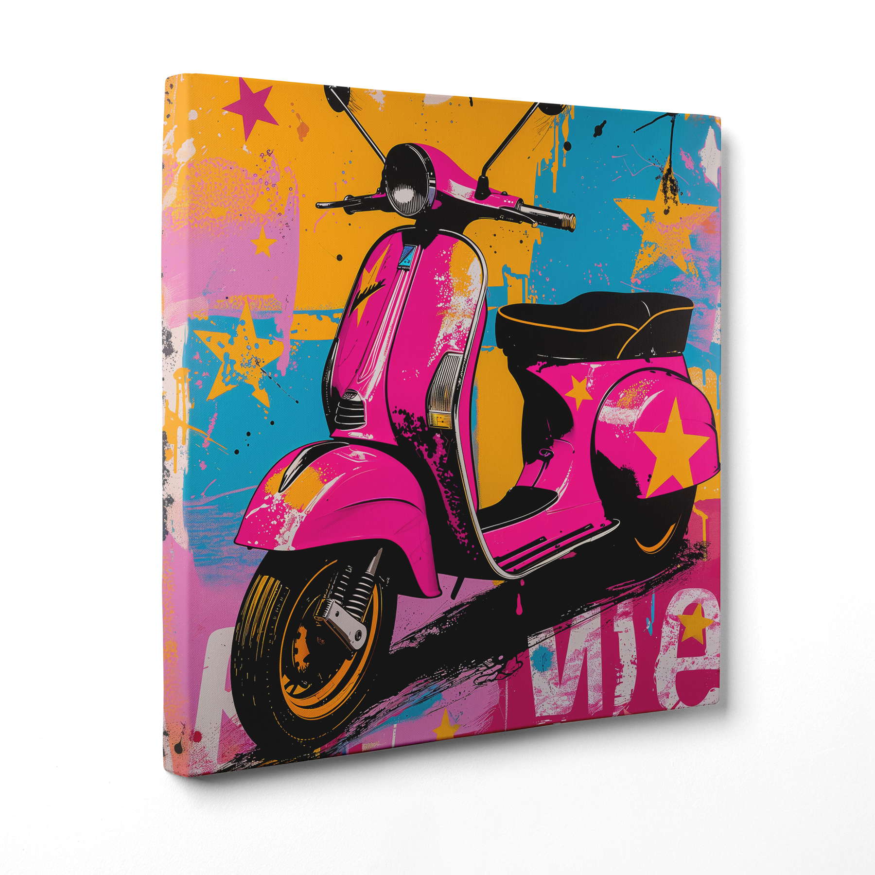 La Vespa che Sfida i Colori