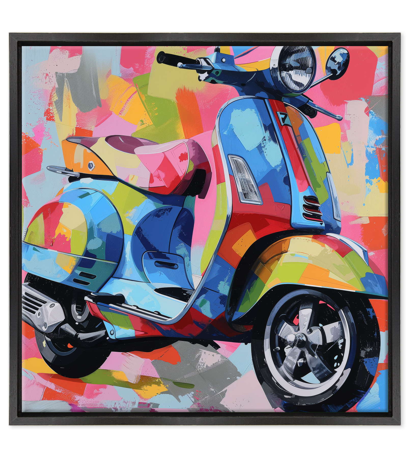 Arlecchino Motorizzato - Vespa in Patchwork