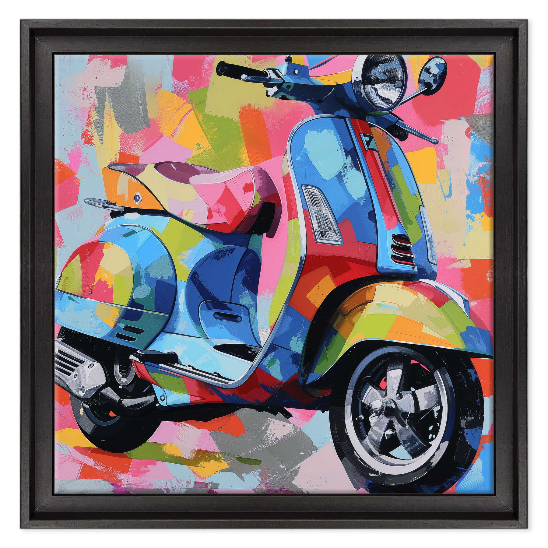 Arlecchino Motorizzato - Vespa in Patchwork