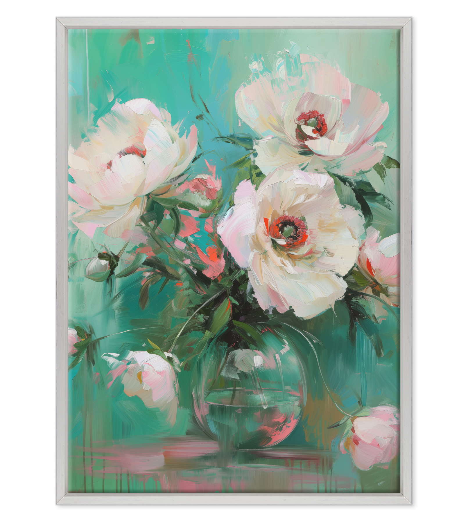 Rose Bianche - Sogno Acquamarina