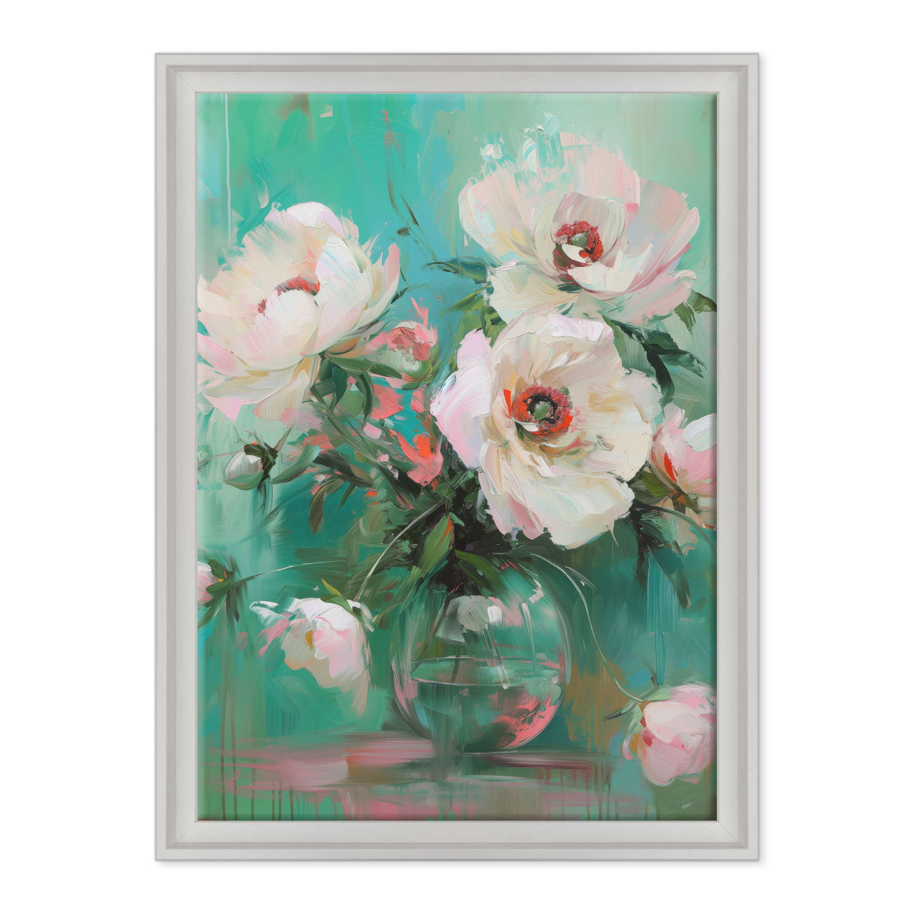 Rose Bianche - Sogno Acquamarina