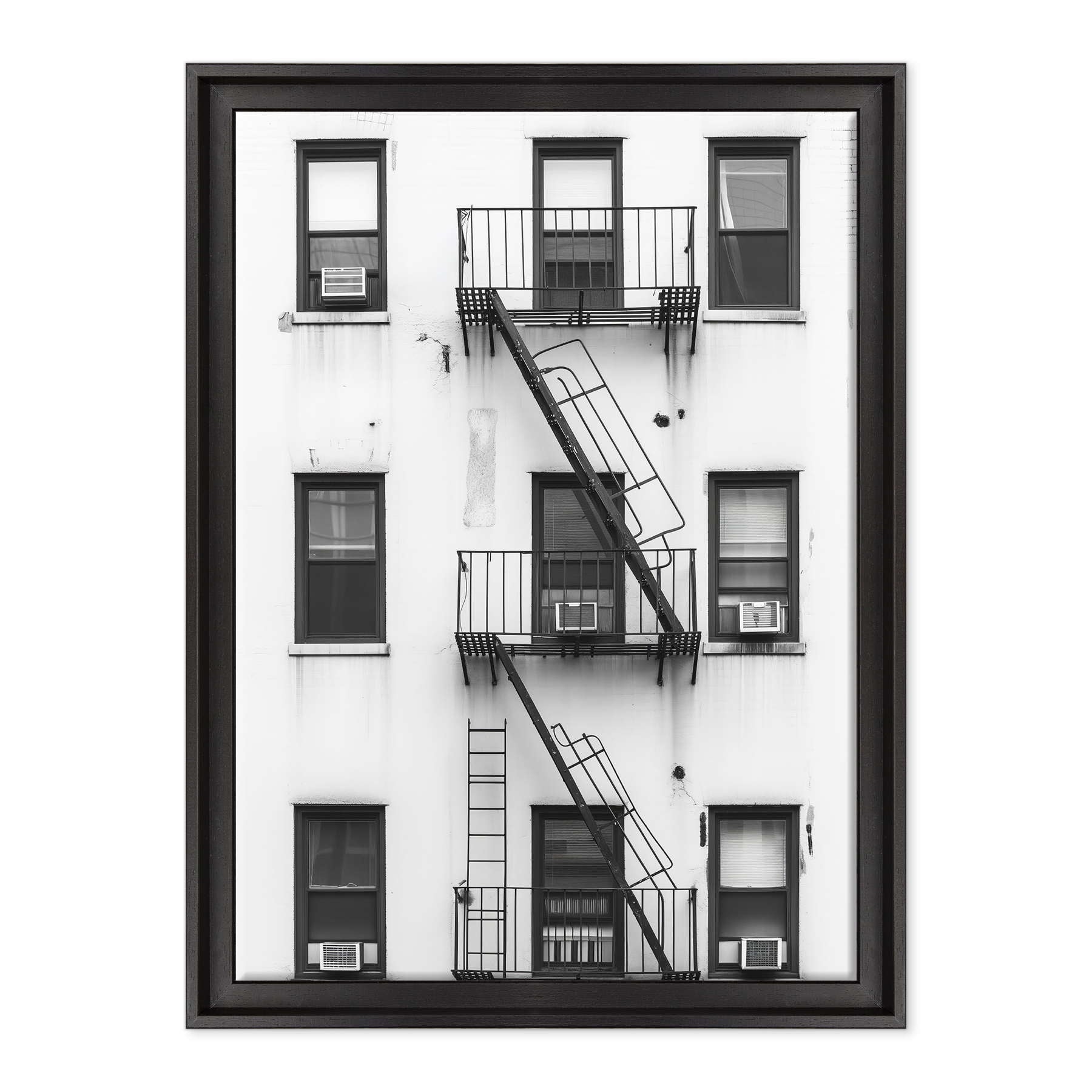 New York Street Photography - Simmetrie di Ferro e Cemento