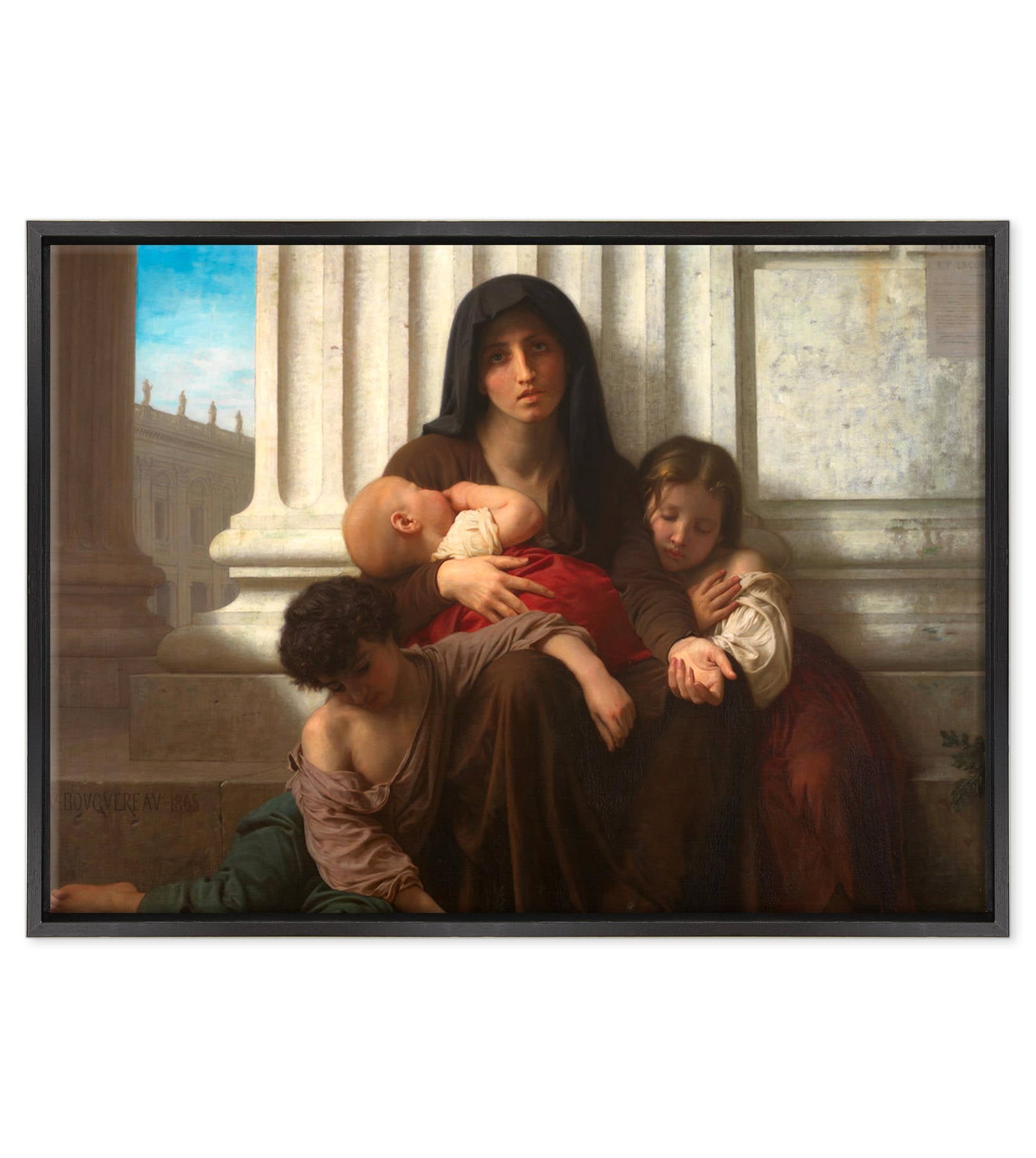 William-Adolphe Bouguereau - Famiglia indigente