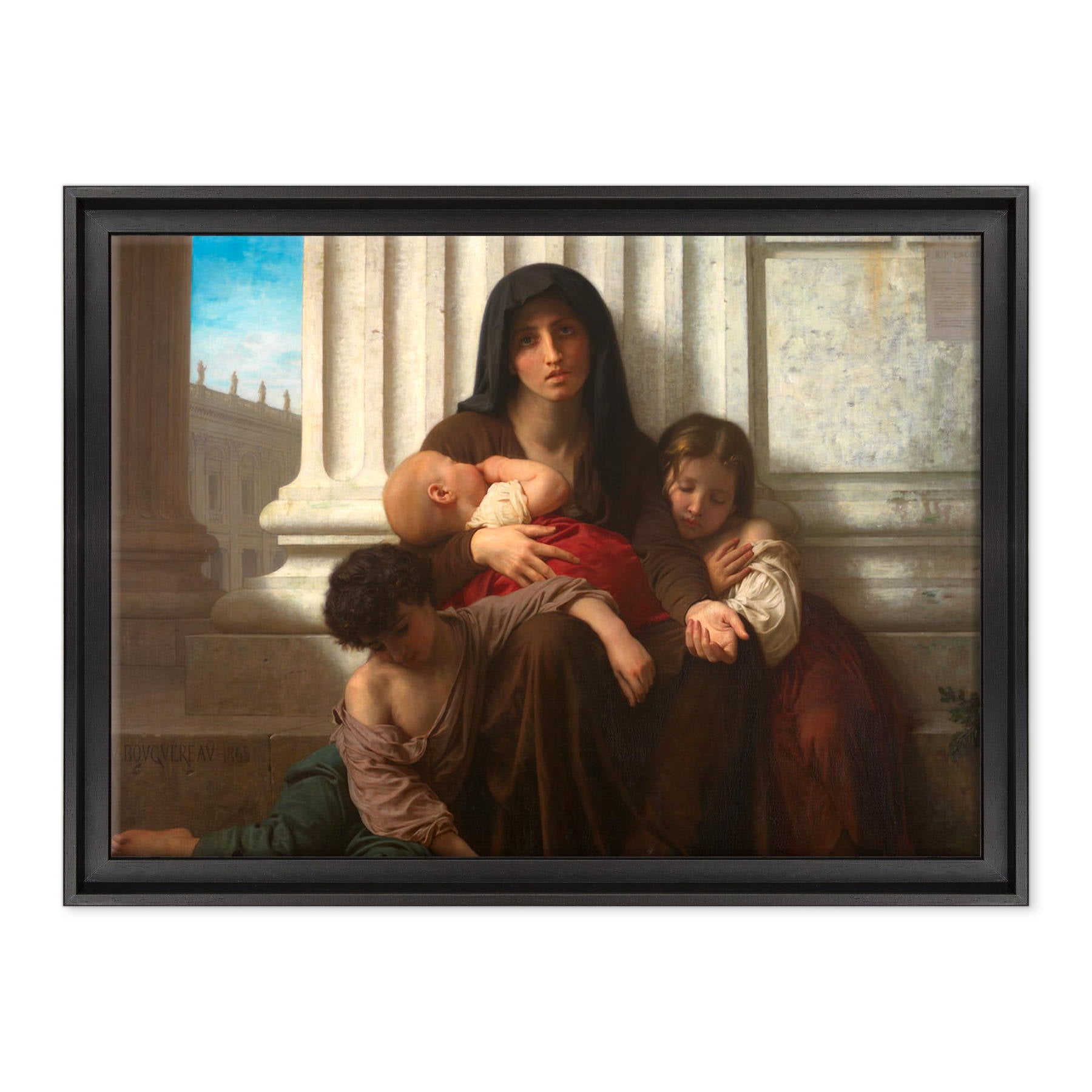 William-Adolphe Bouguereau - Famiglia indigente