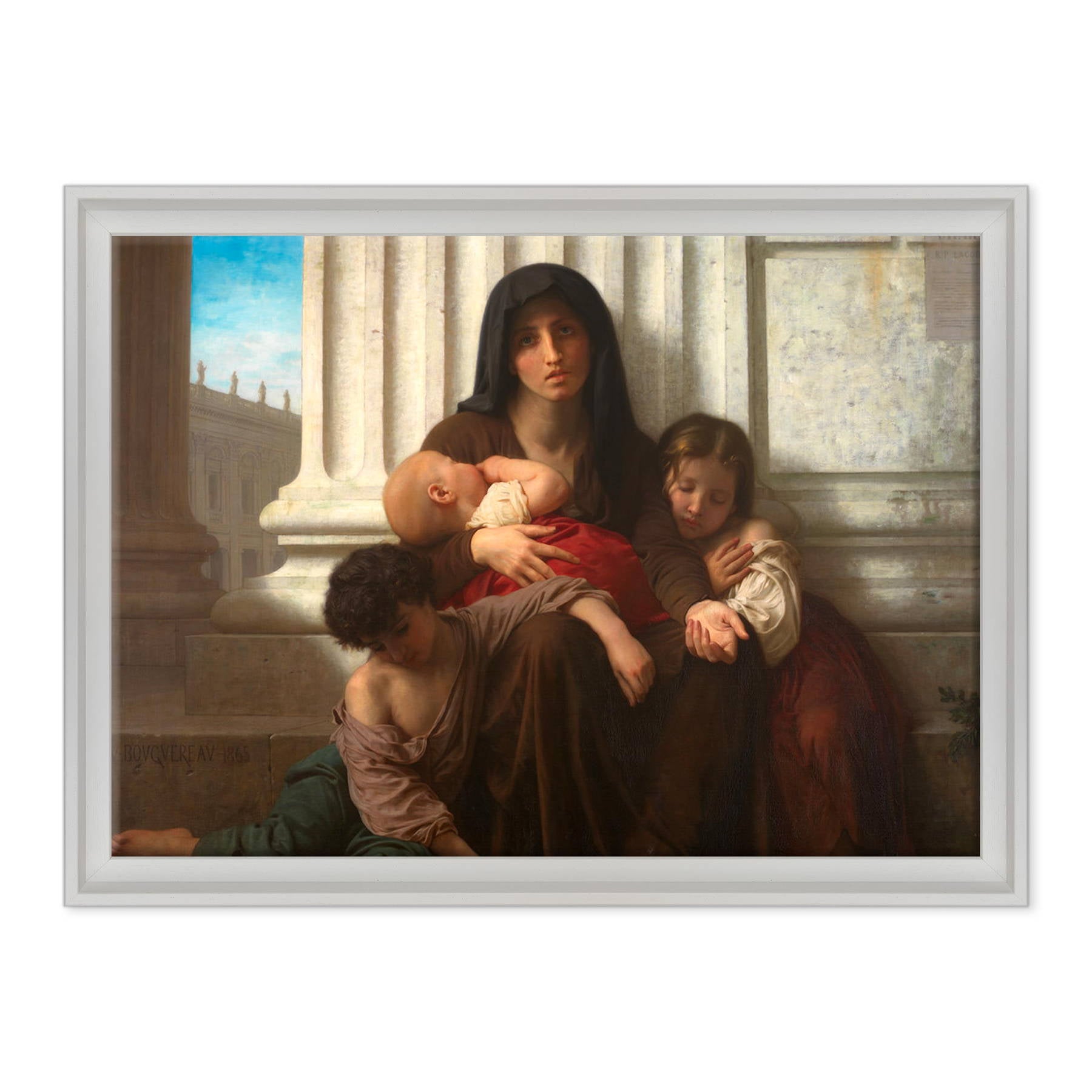 William-Adolphe Bouguereau - Famiglia indigente