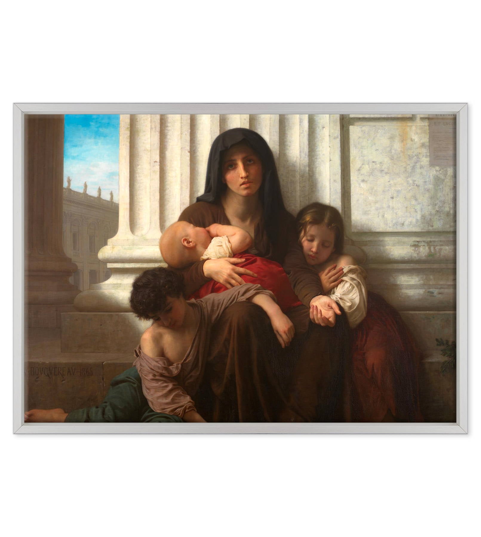 William-Adolphe Bouguereau - Famiglia indigente