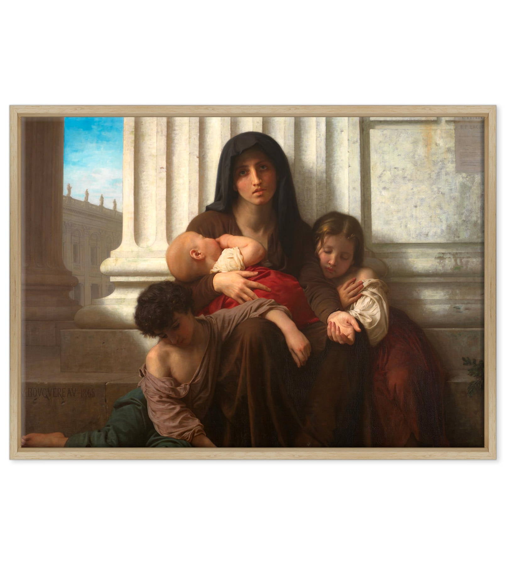 William-Adolphe Bouguereau - Famiglia indigente