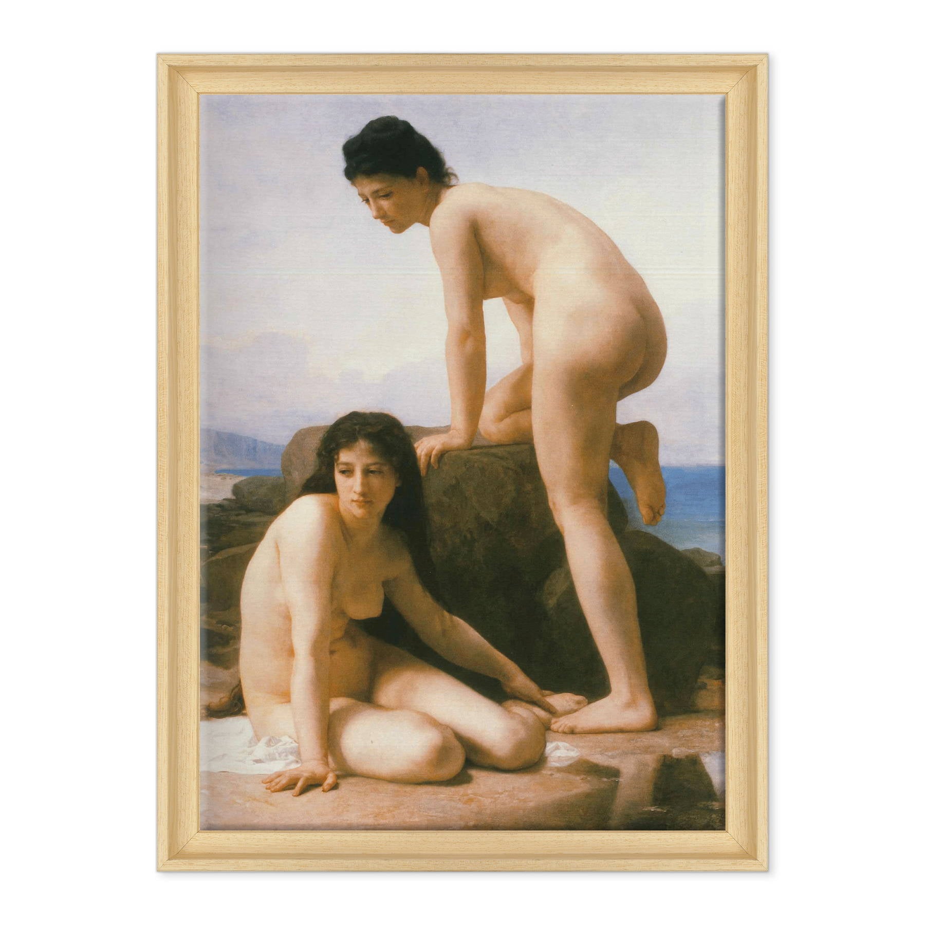 William-Adolphe Bouguereau - Le due bagnanti