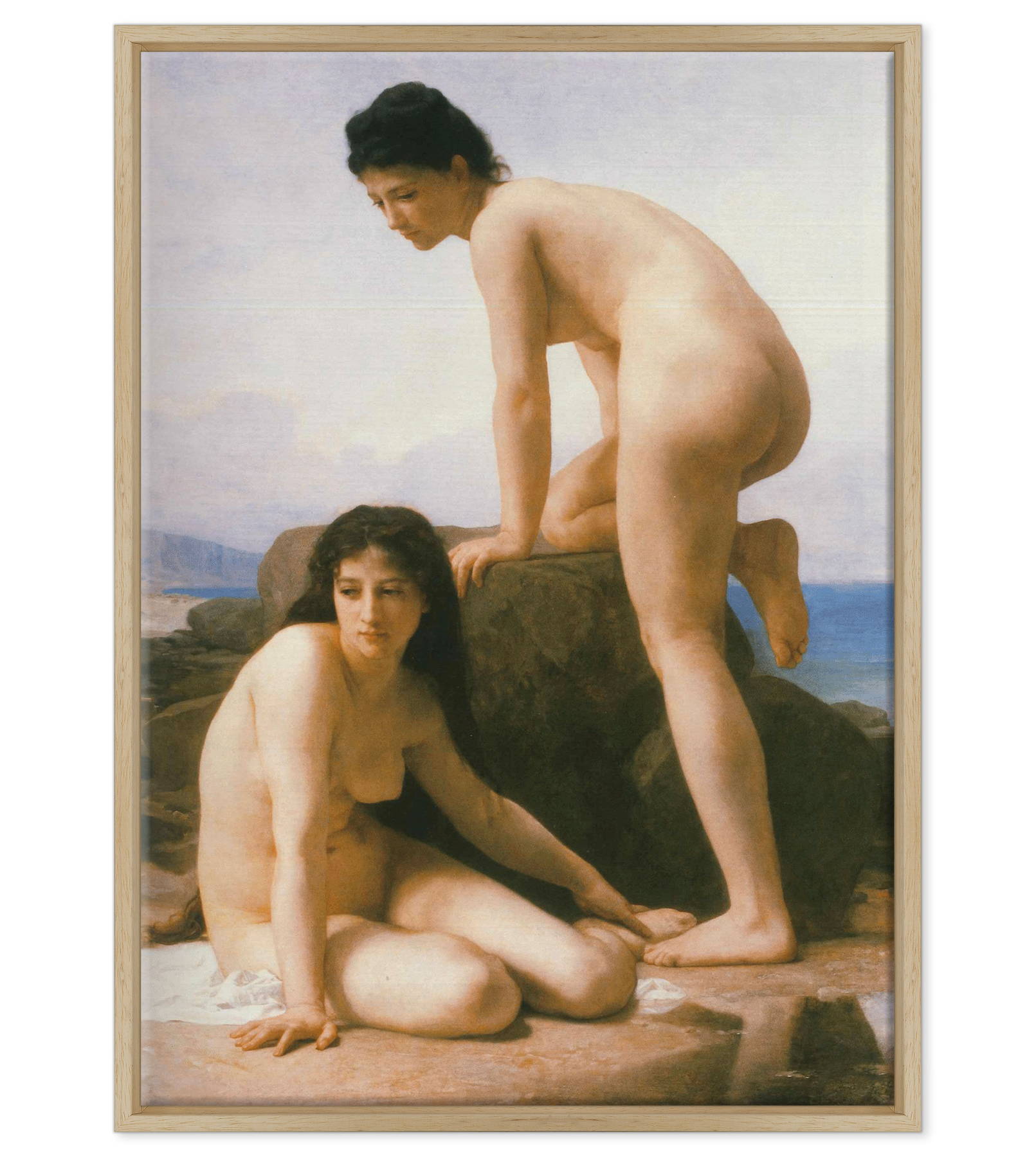 William-Adolphe Bouguereau - Le due bagnanti