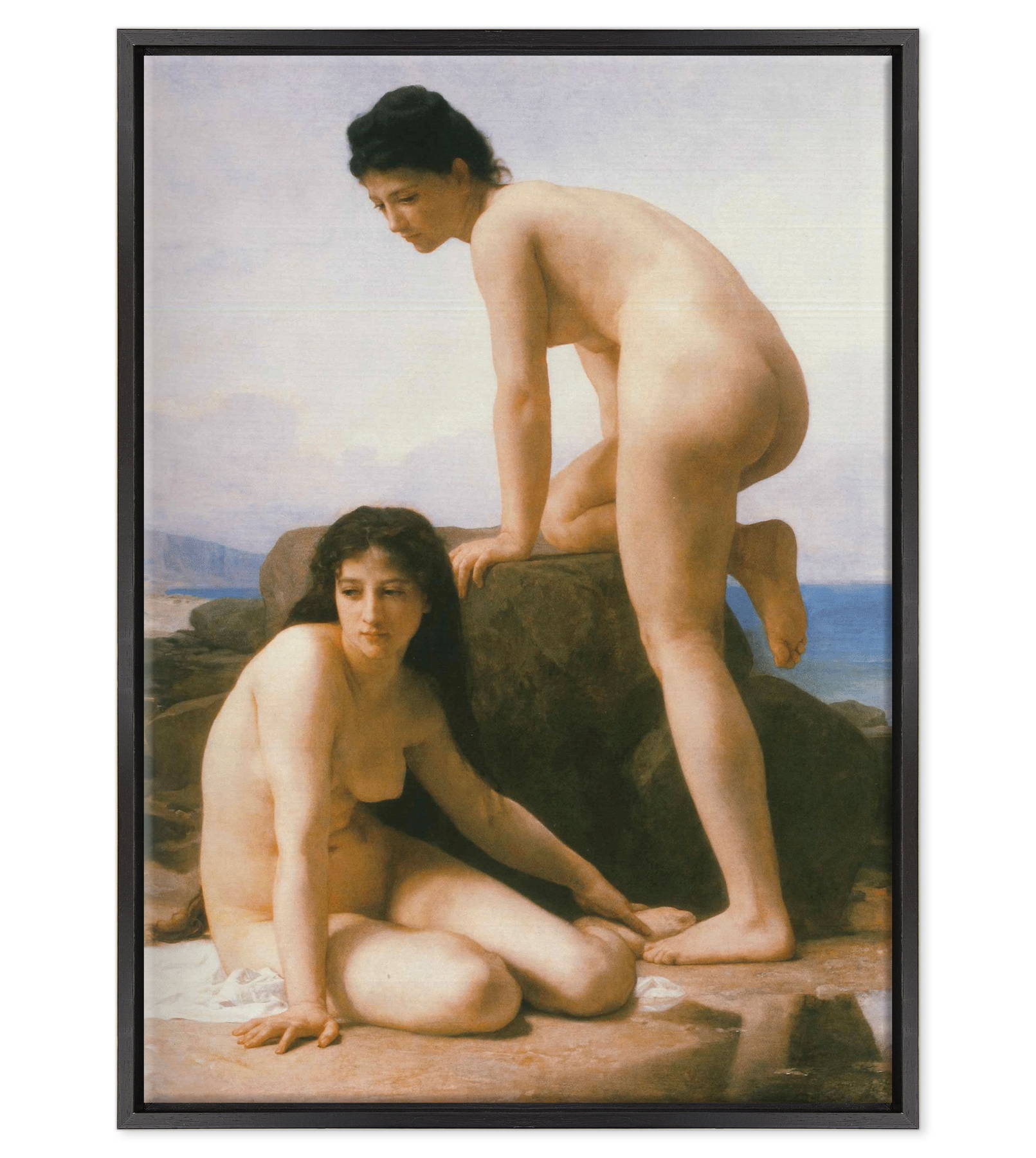 William-Adolphe Bouguereau - Le due bagnanti