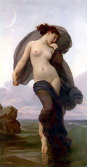William-Adolphe Bouguereau - Stato d'animo notturno
