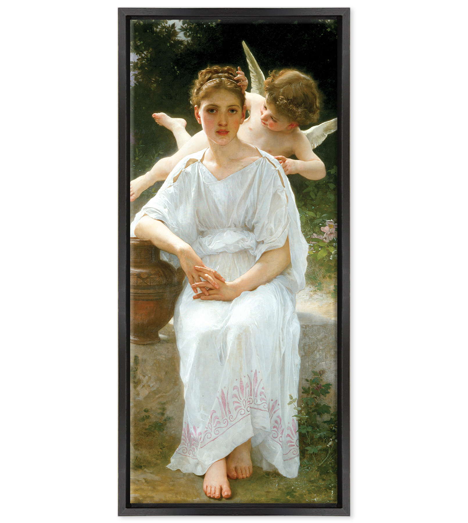 William-Adolphe Bouguereau - Whisperings of Love