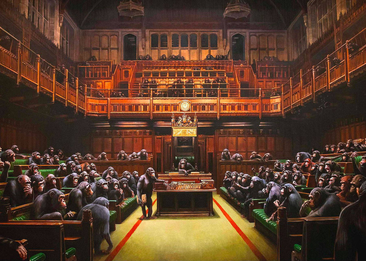 Banksy - Devolved Parliament