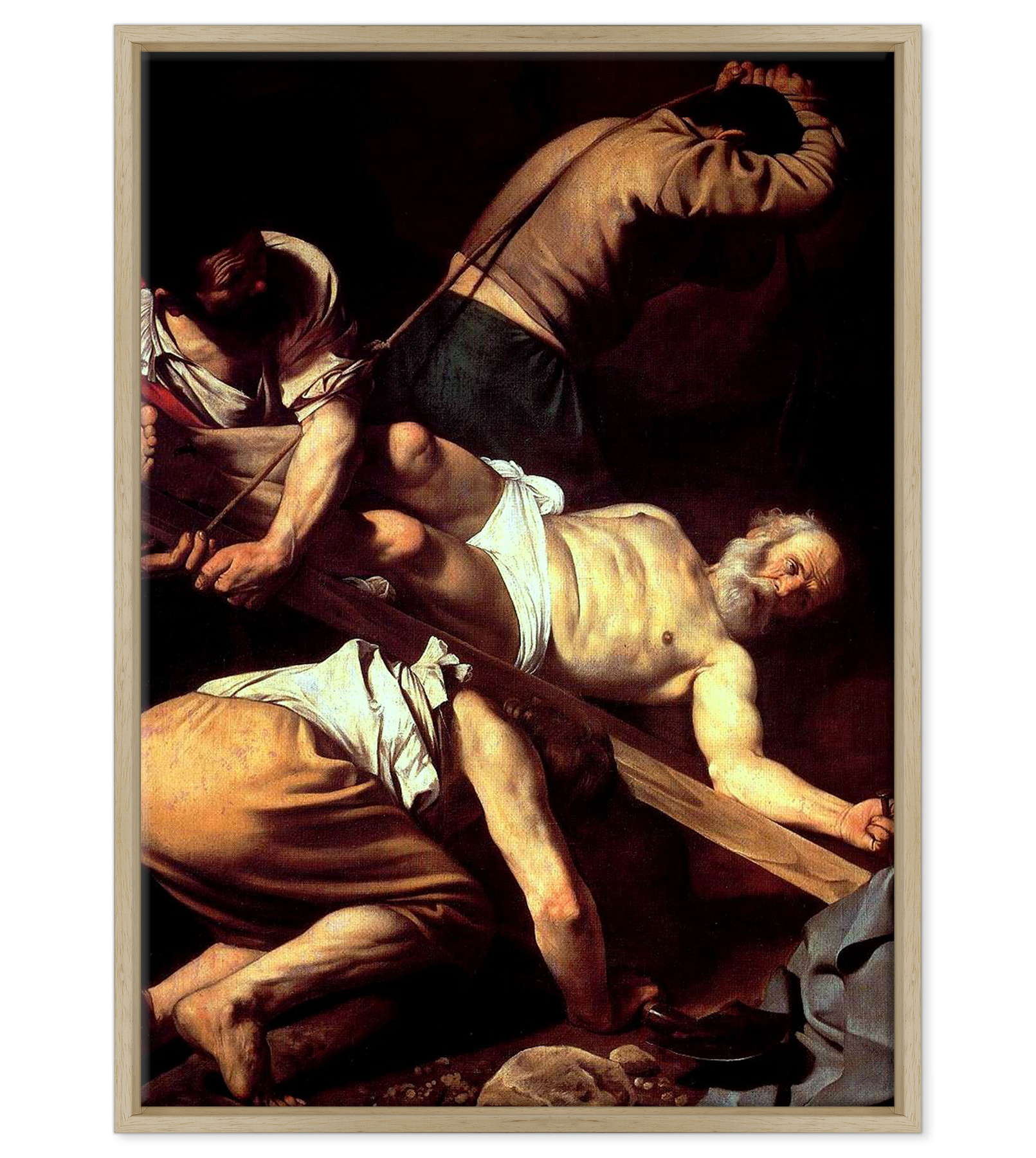 Caravaggio - Crocifissione di san Pietro