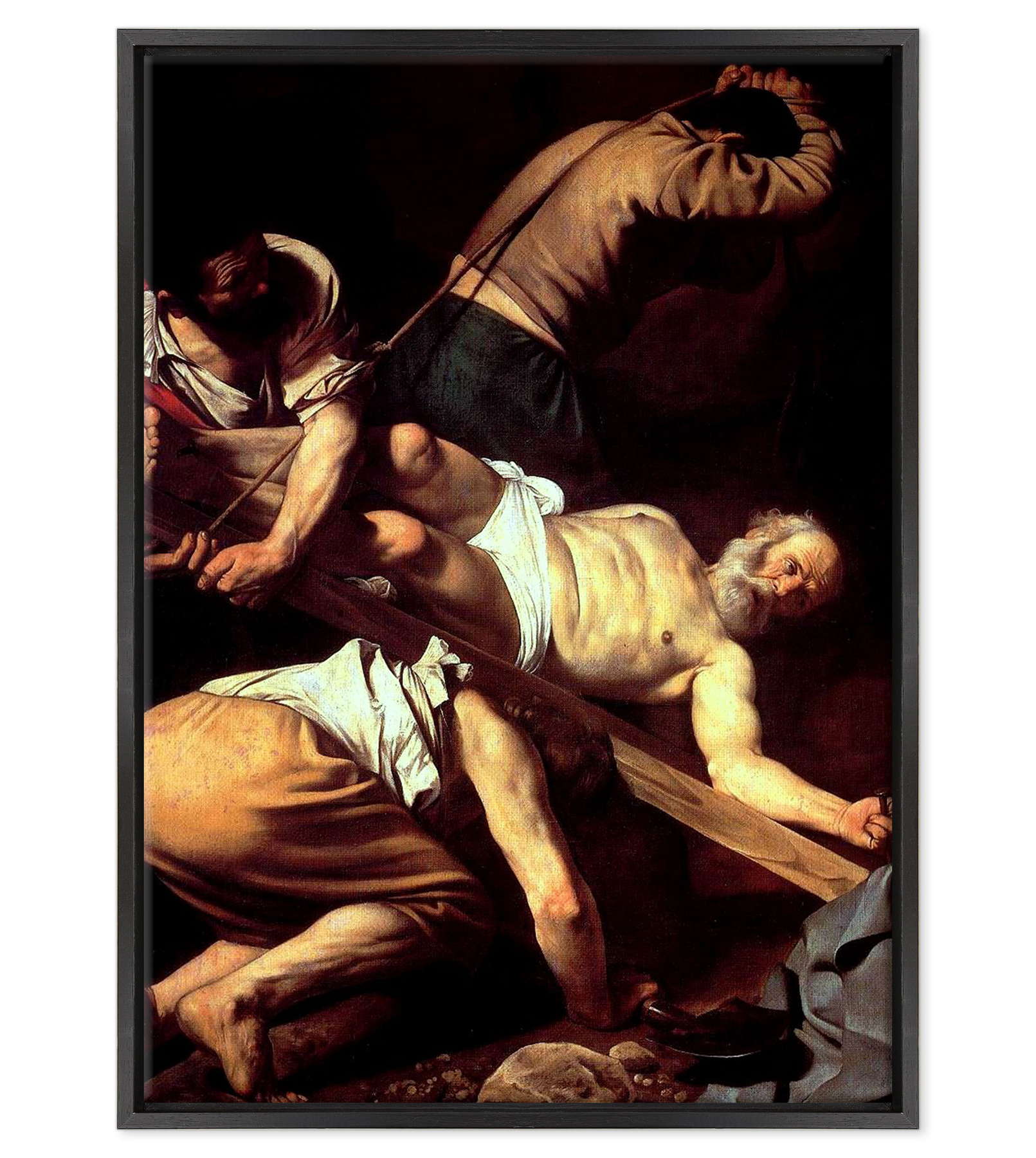 Caravaggio - Crocifissione di san Pietro