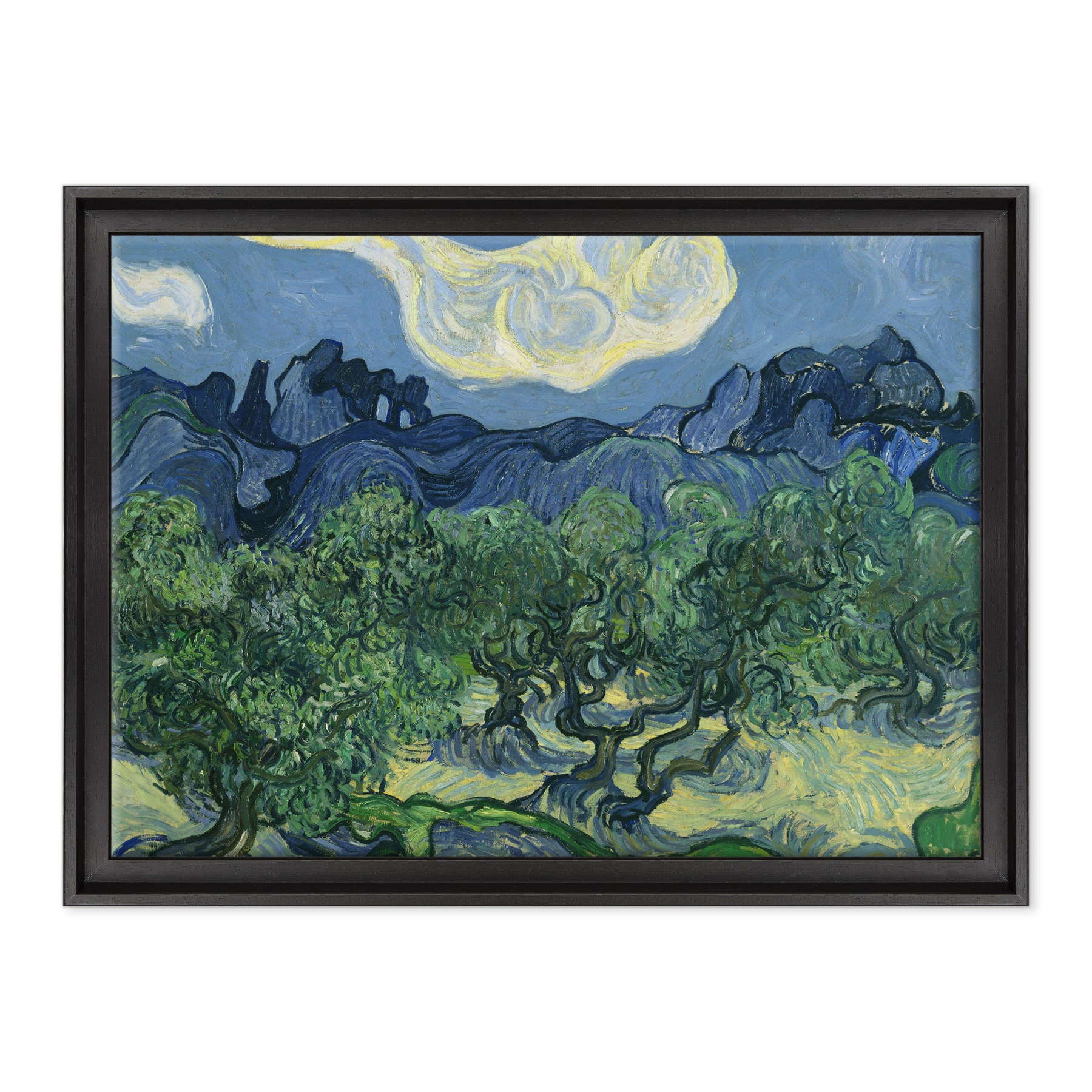 Van Gogh - Ulivi con le Alpilles sullo sfondo