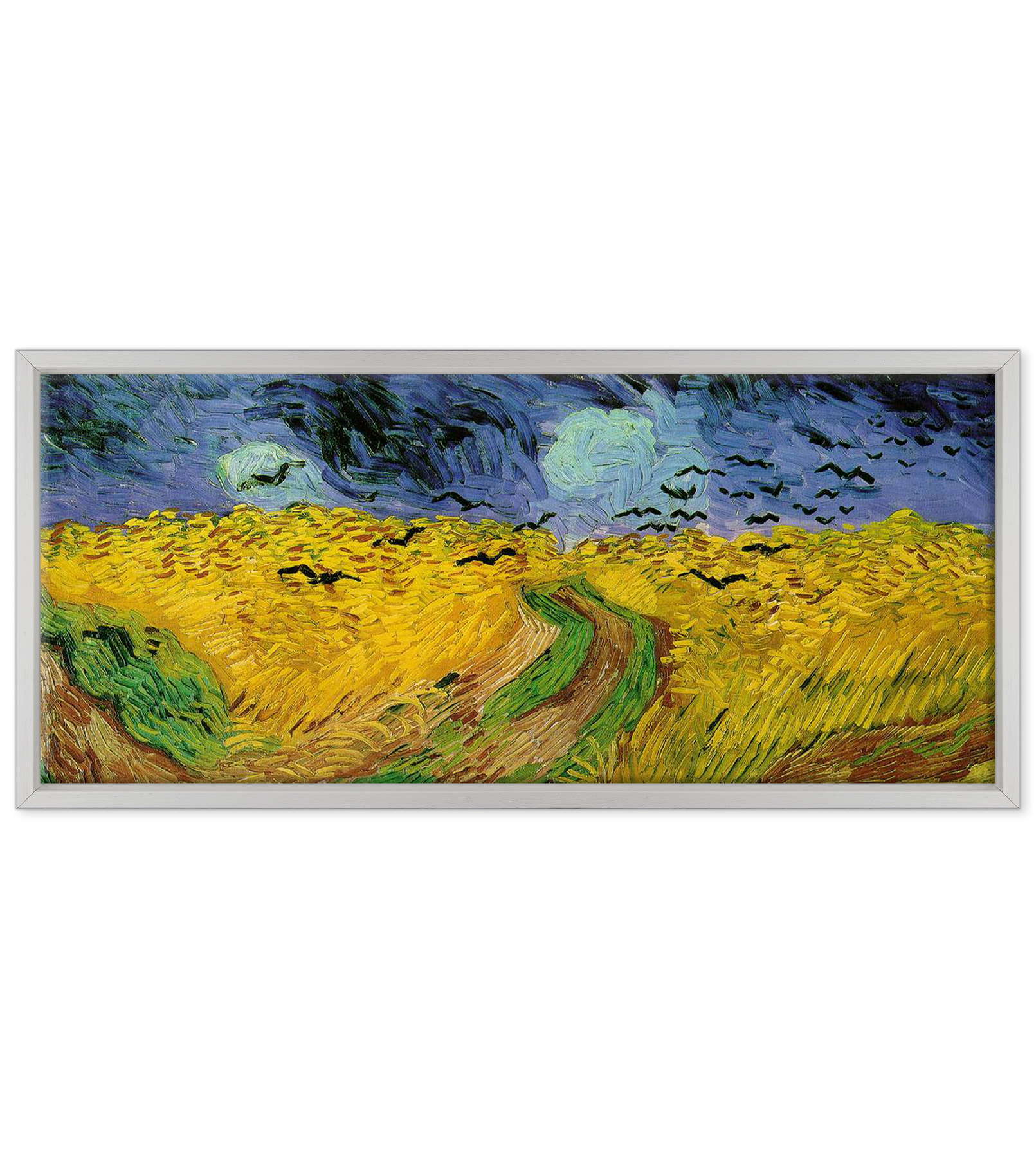 Van Gogh - Campo di grano con volo di corvi