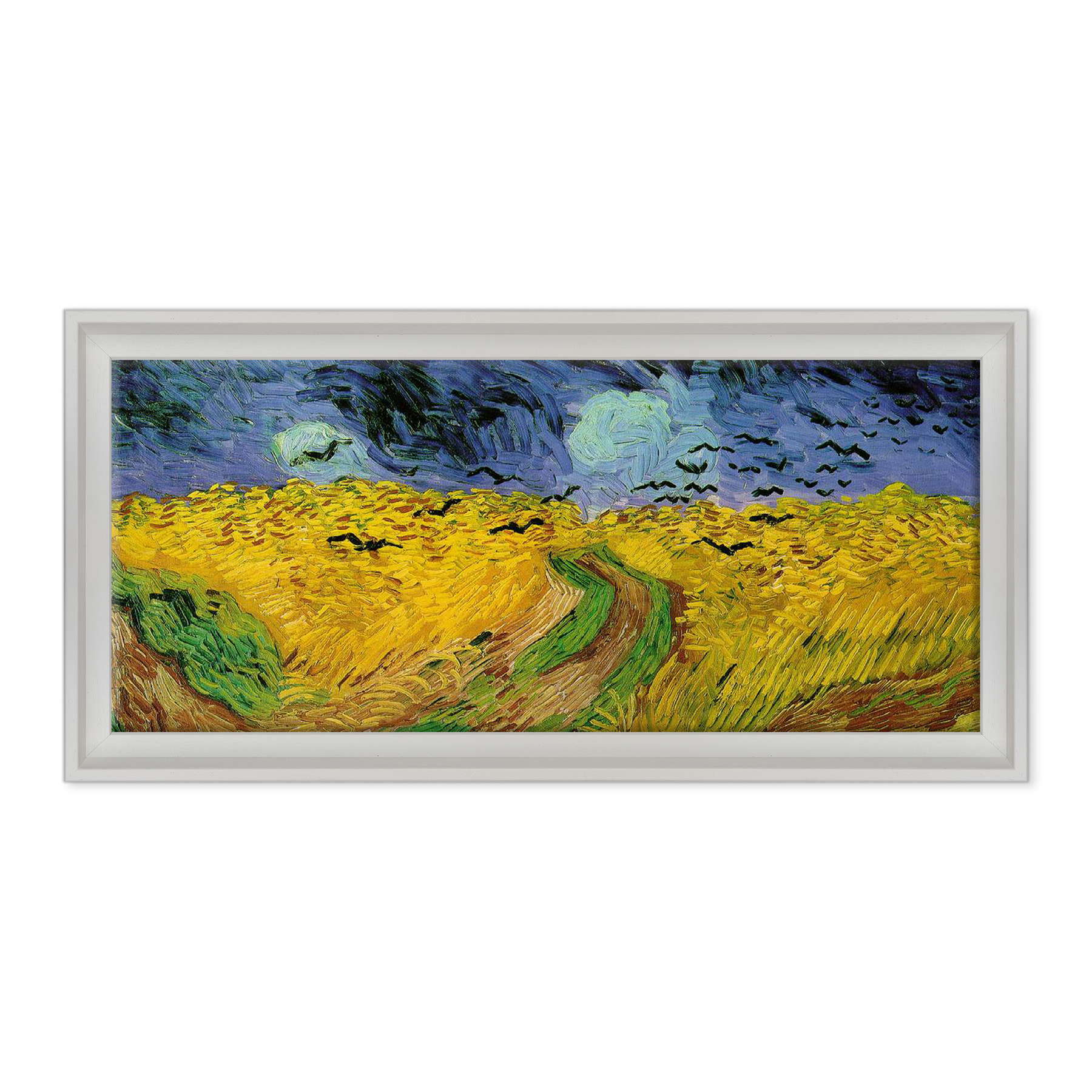 Van Gogh - Campo di grano con volo di corvi