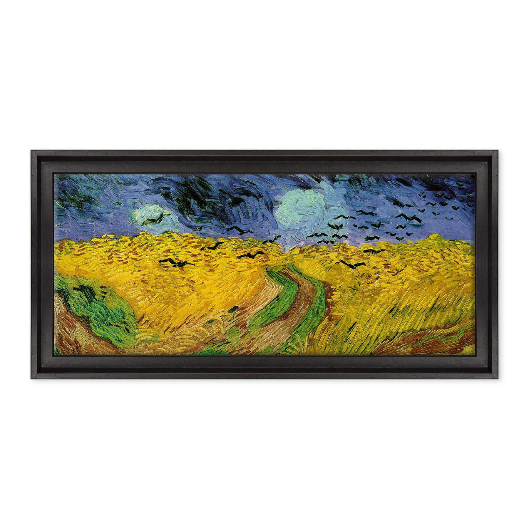 Van Gogh - Campo di grano con volo di corvi