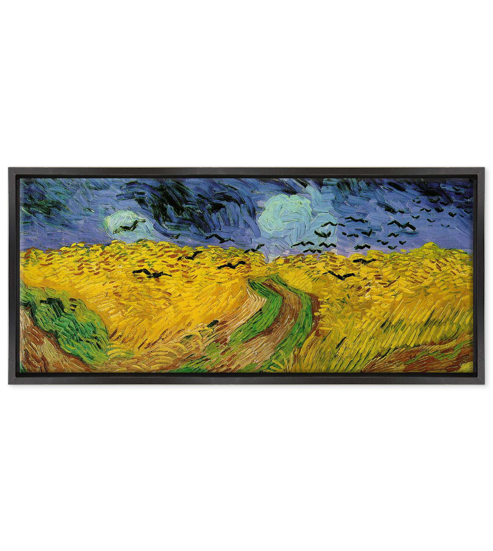 Van Gogh - Campo di grano con volo di corvi