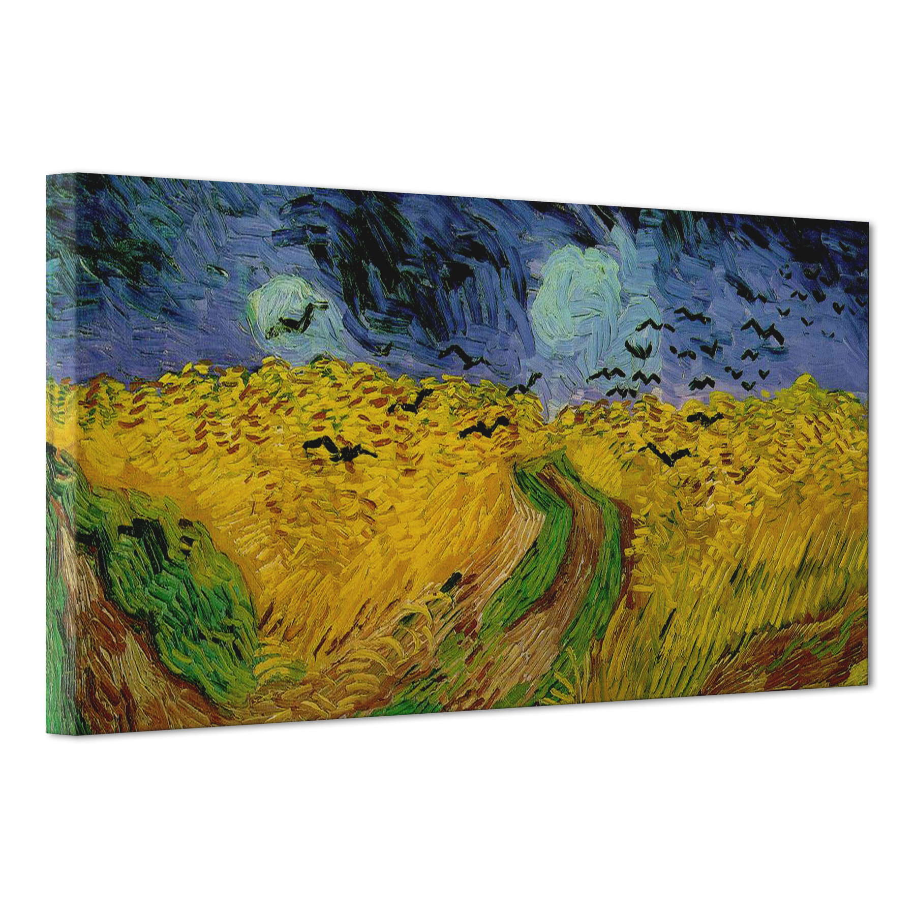 Van Gogh - Campo di grano con volo di corvi