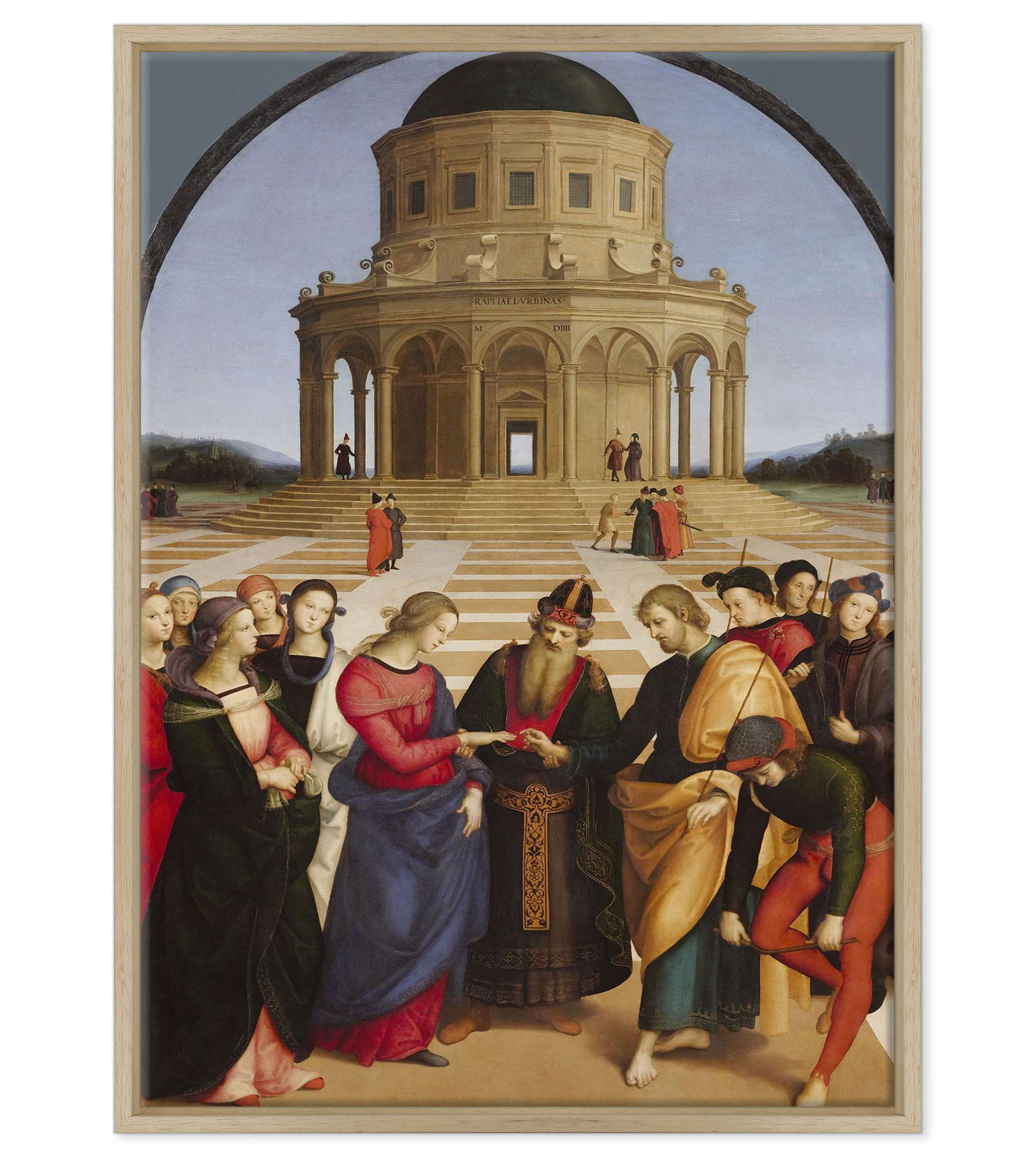 Raffaello Sanzio - Sposalizio della Vergine