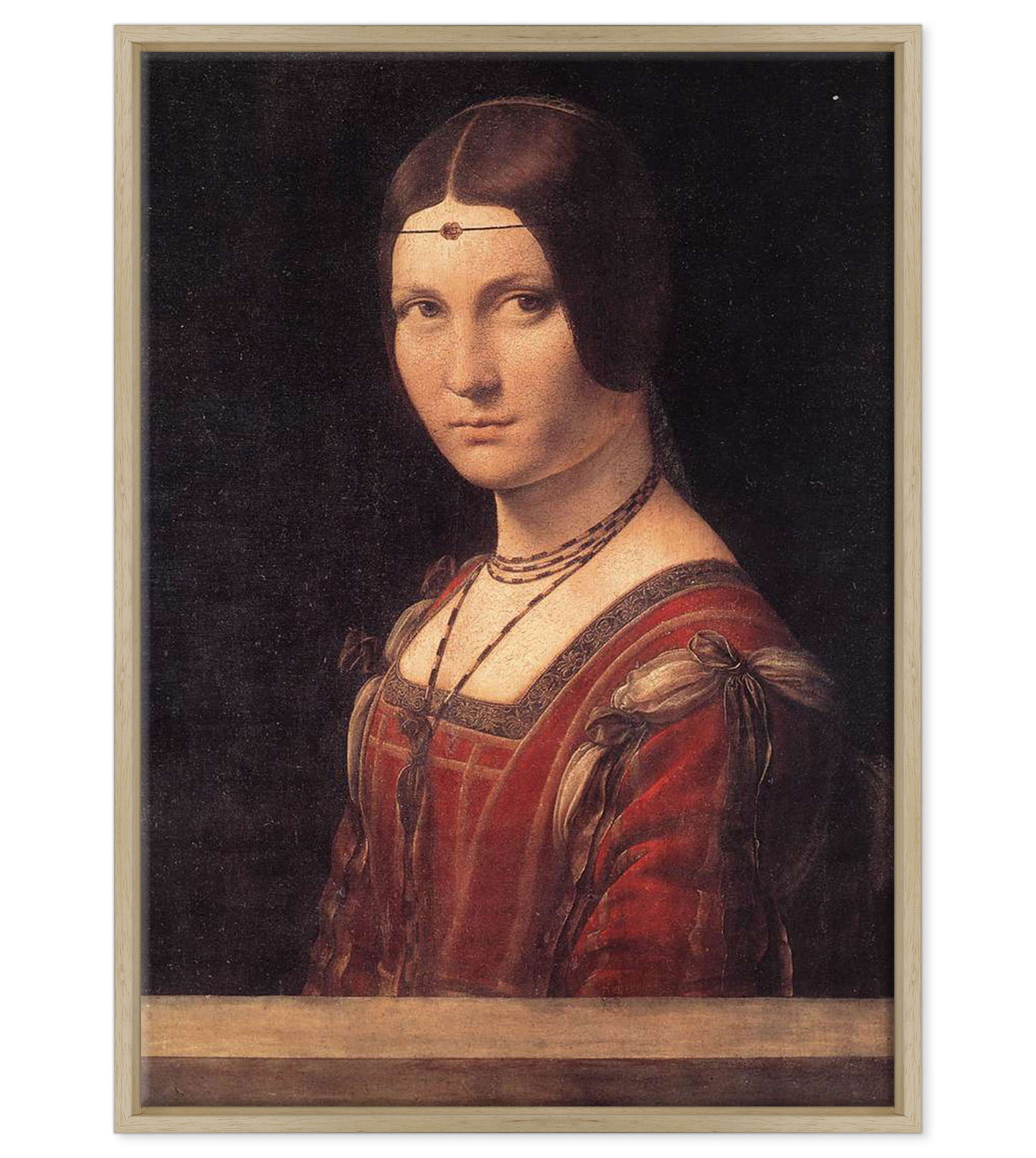 Leonardo Da Vinci - Belle Ferronnière