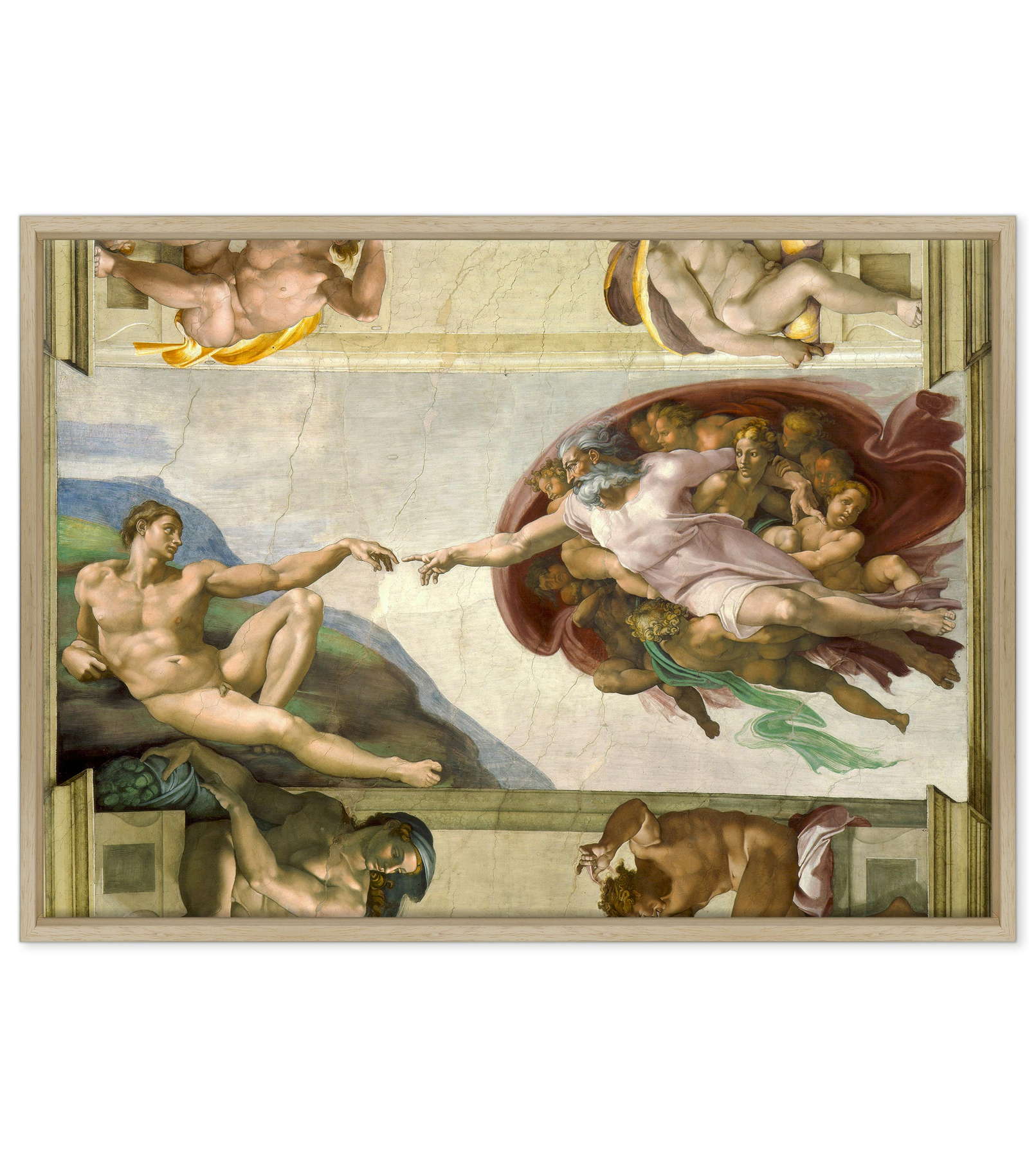 Michelangelo - Creazione di Adamo
