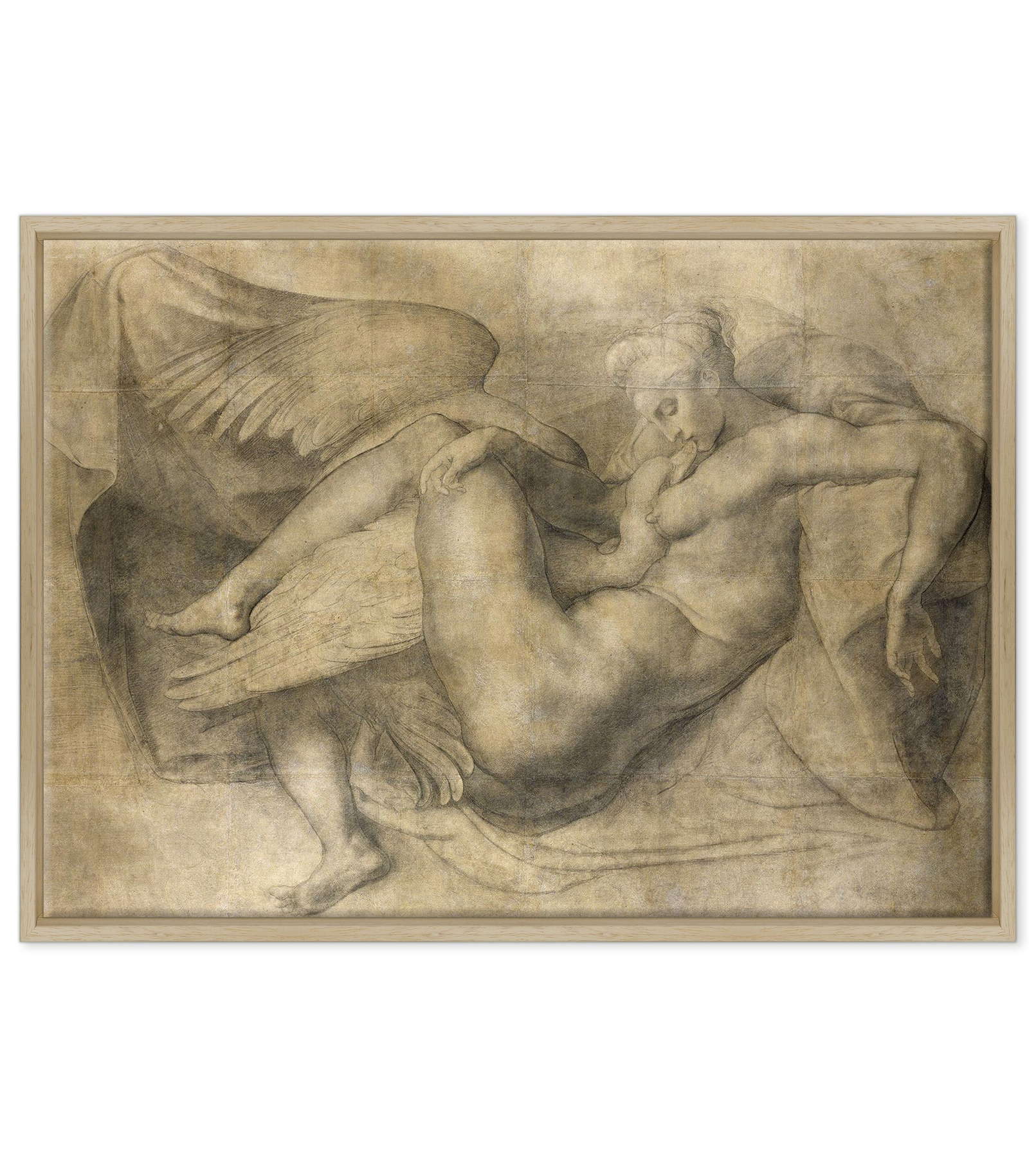 Michelangelo - Leda e il cigno