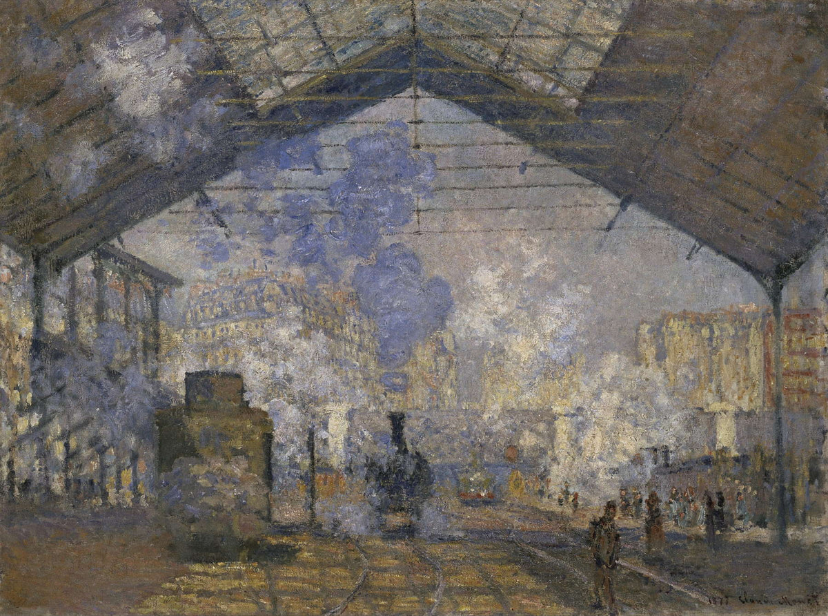 Monet - La stazione di Saint-Lazare