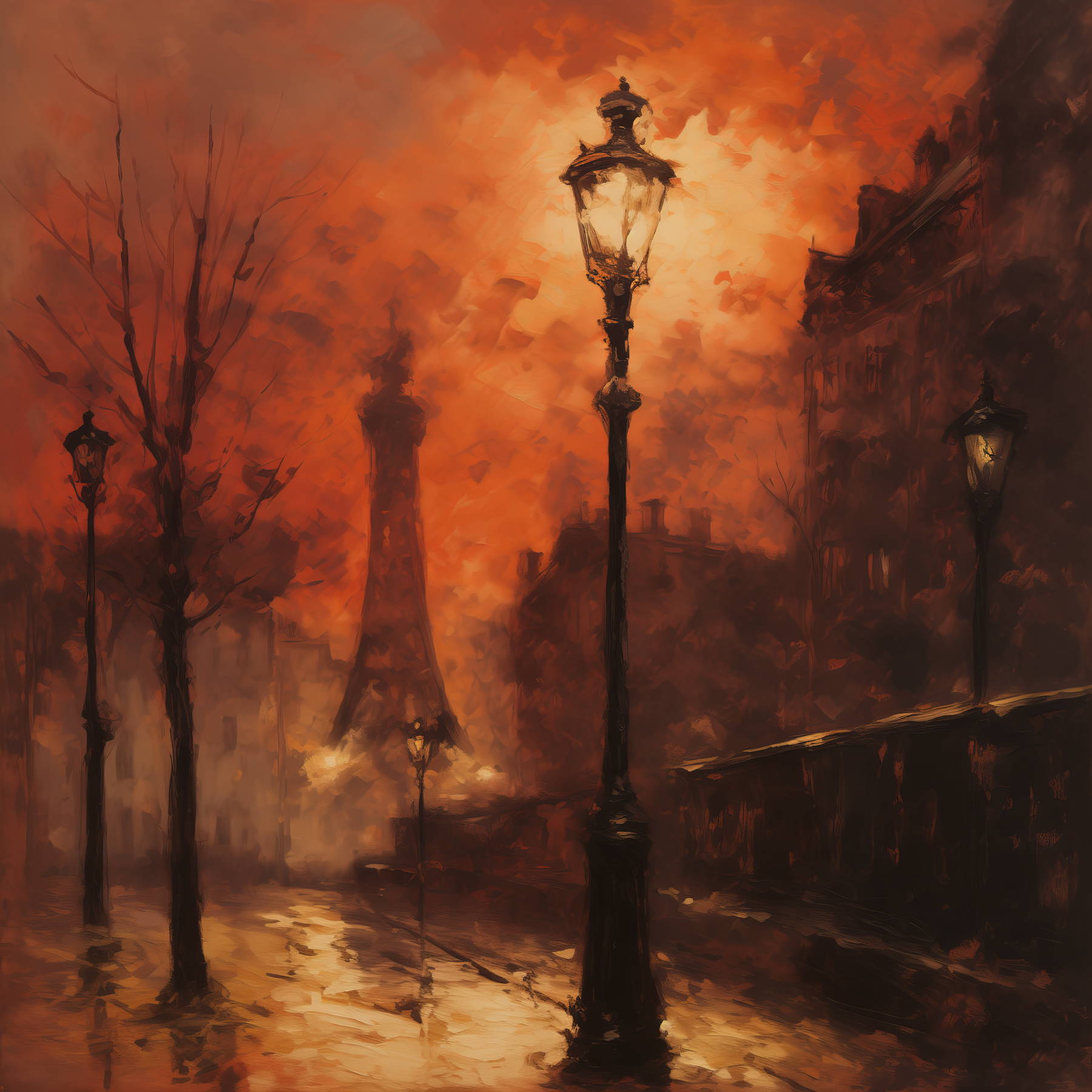 Parigi - Velluto Rosso: Tramonto sulla Senna