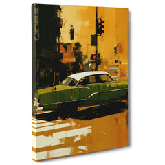 Attraversamento Vintage: Epoca Verde su Strisce