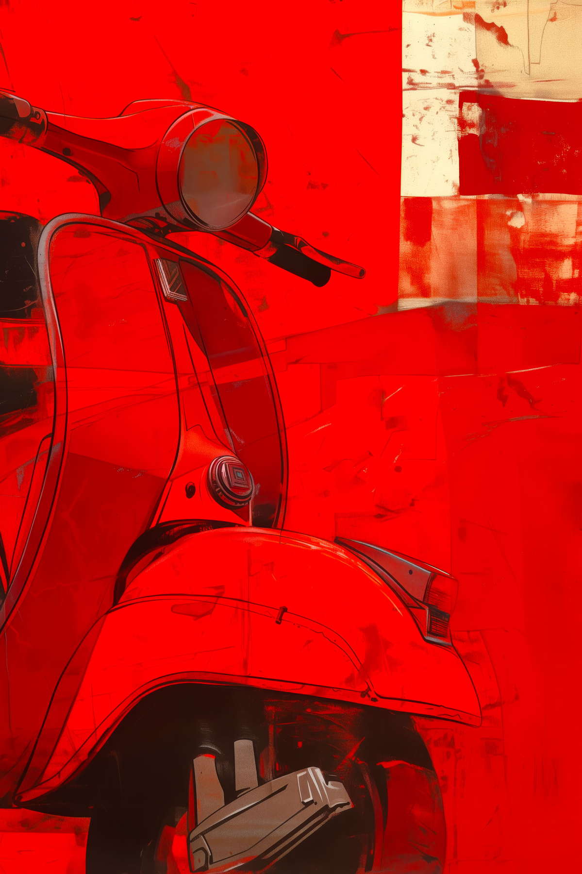 Curve Metropolitane: Rosso Vespa