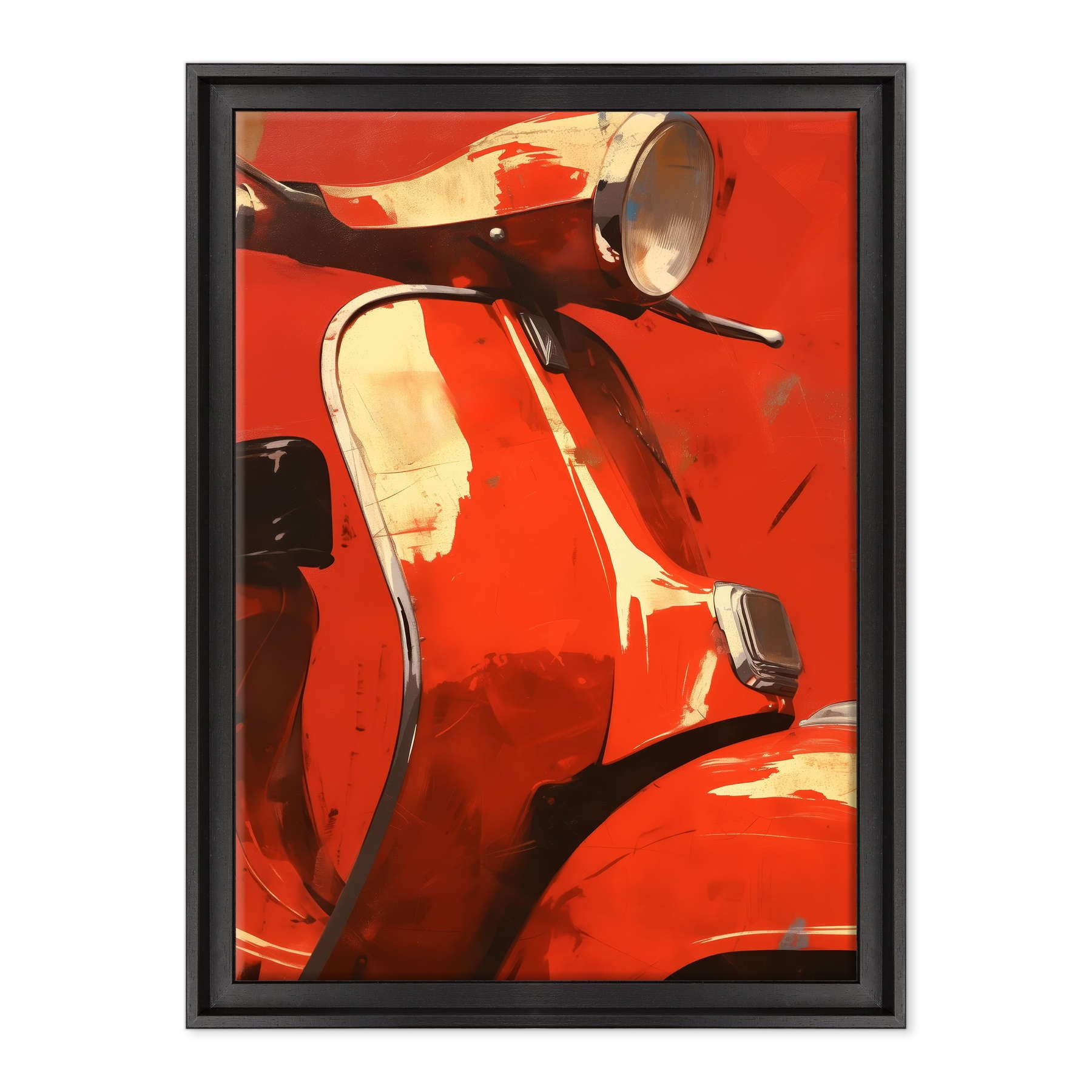 Sognando il Rosso: Vespa in Scena
