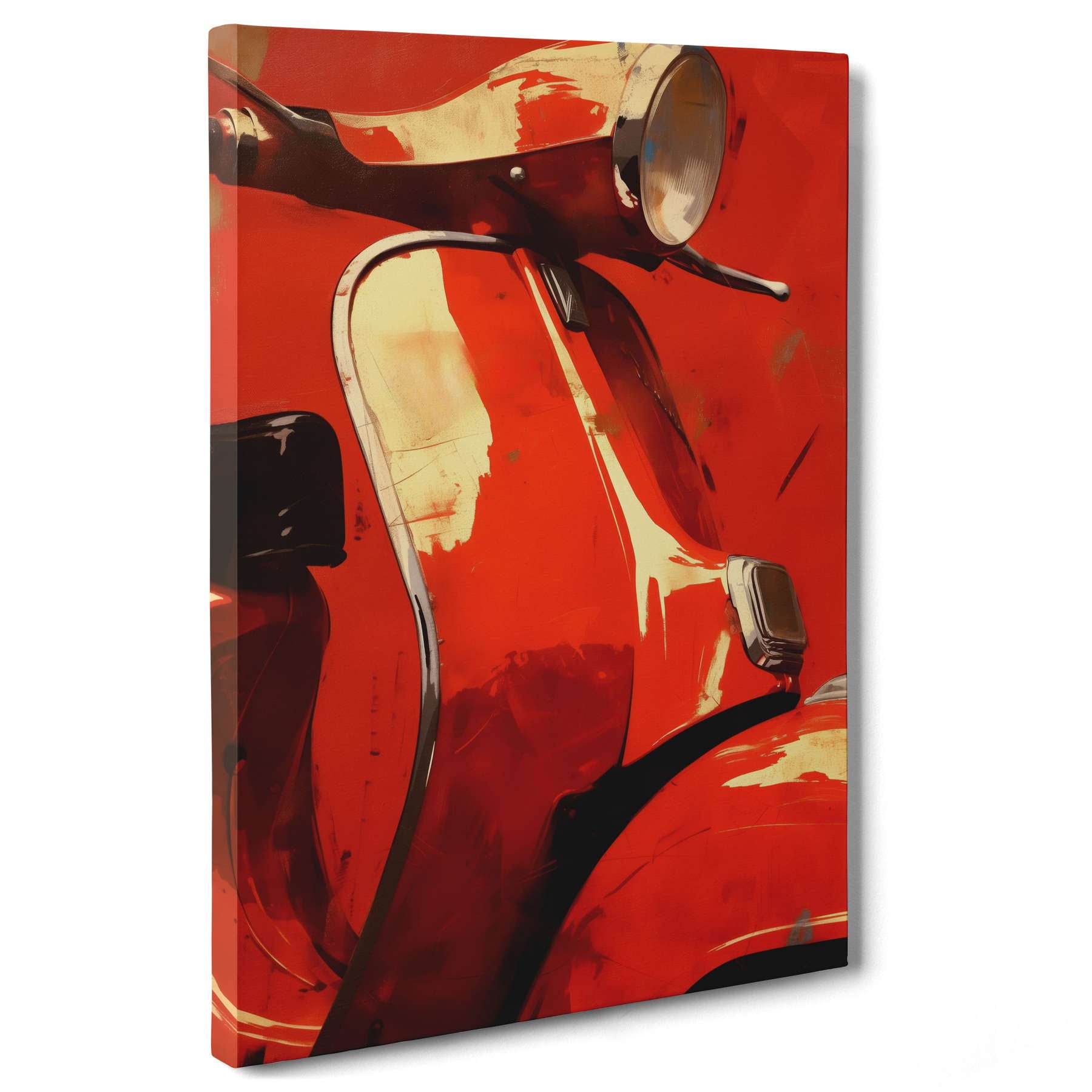 Sognando il Rosso: Vespa in Scena