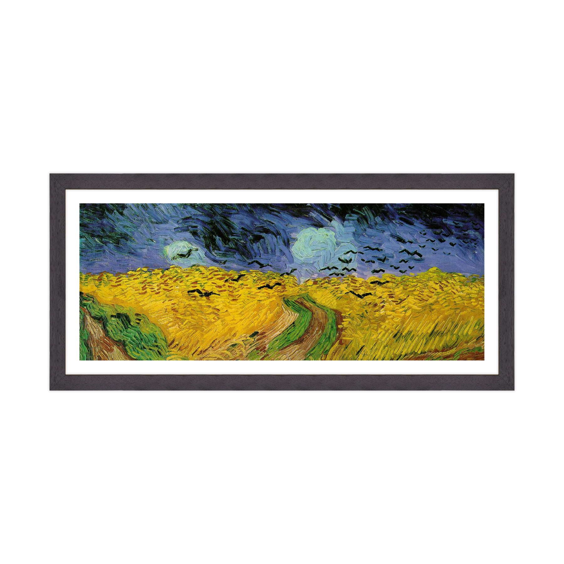 Van Gogh - Campo di grano con volo di corvi